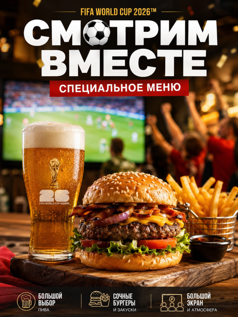 Смотрим футбол вместе